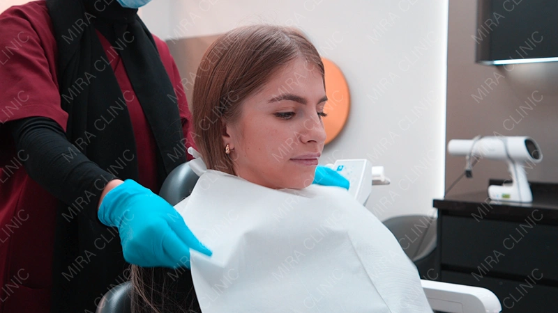 Hollywood smile patient preparation